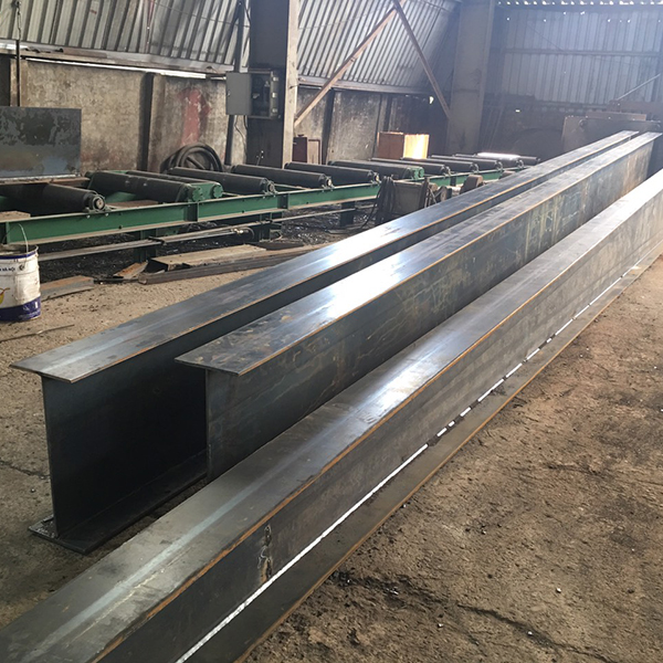 Custom fabrication and manufacture of steel structure for industrial applications